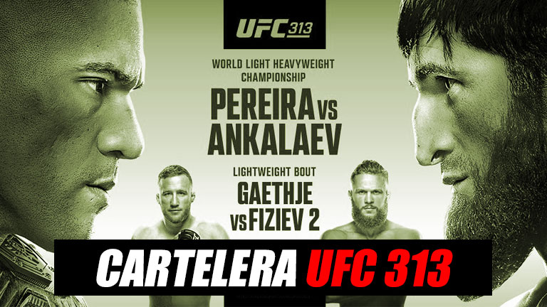 Cartelera UFC 313